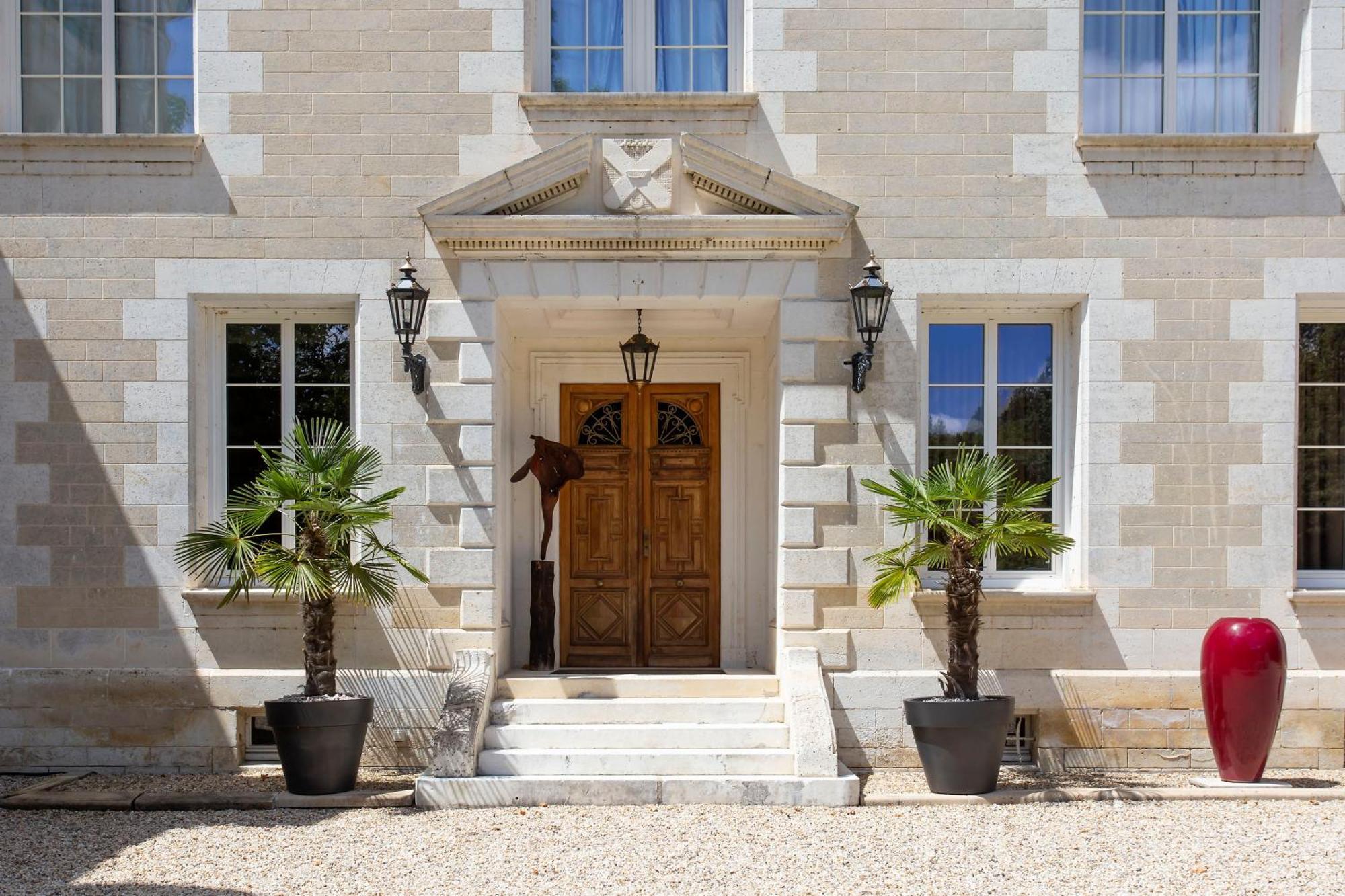 Chateau De Bellevue B&B Et Appartements Avec Piscine Saisonal Chauffee Et Chambres Partout Climatisees Saint-Avit  Ngoại thất bức ảnh